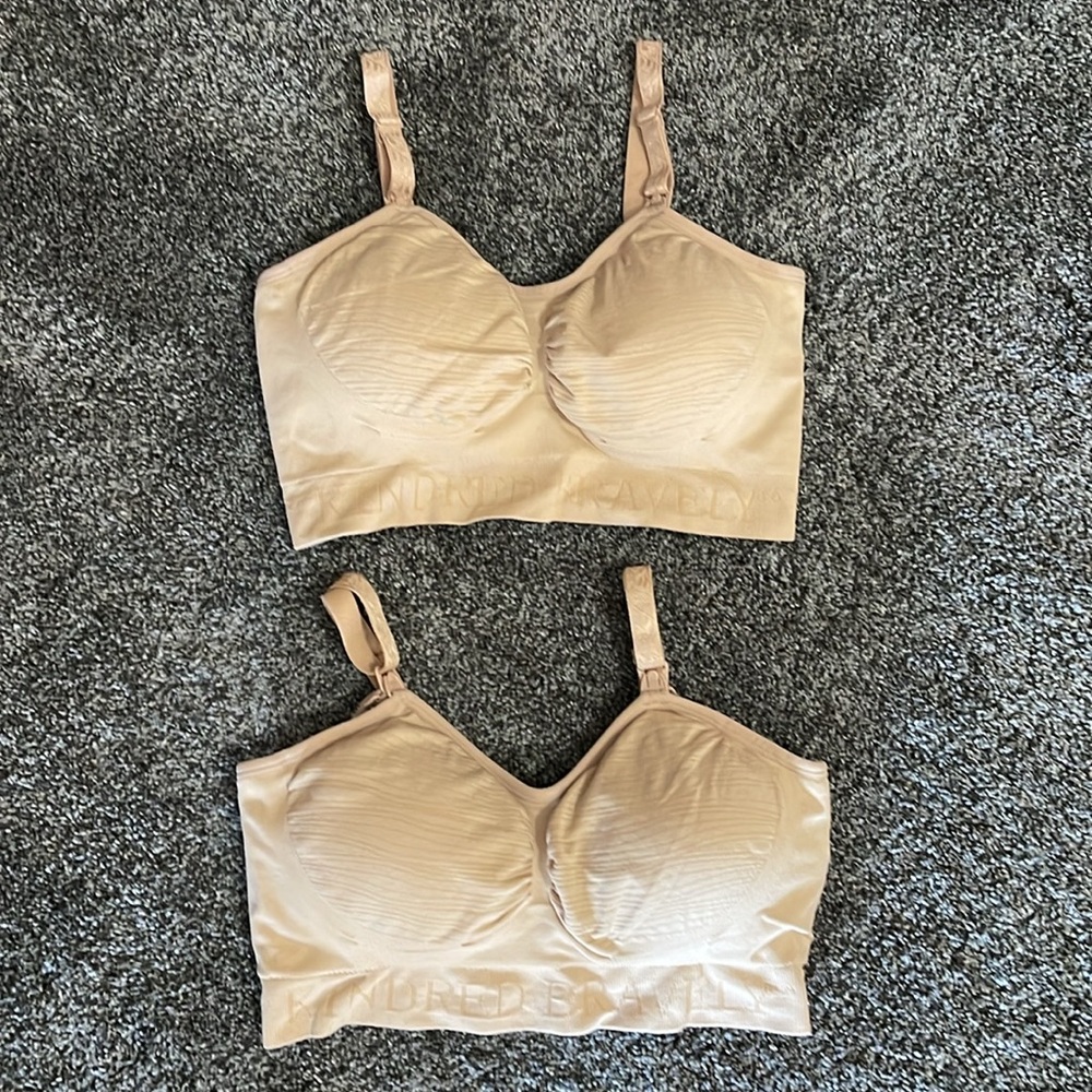 Kindred Bravely Sublime Hands Free Pumping Bra & Nursing Bra (2 Bras Included)